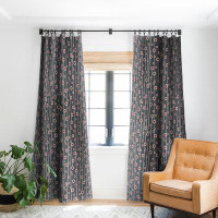 East Urban Home Heather Dutton Berry Branch 1pc Blackout Window Curtain Panel