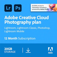 Adobe 1 year 1TB photography plan (Photoshop/Lightroom)