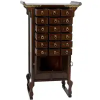 Bungalow Rose Dianalee 18 Drawer Accent Chest