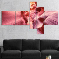 East Urban Home 'Famous Antelope Canyon' Photographic Print Multi-Piece Image on Canvas