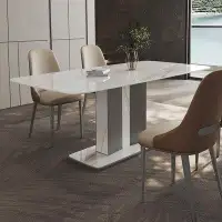 PEPPER CRAB Rock plate dining table and chair