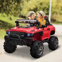Electric Ride-on Car 53.25" x  33.75" x 33.5" Red