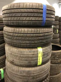 235 60 17 2 Michelin Defender Used A/S Tires With 70% Tread Left