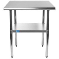 Amgood Stainless Steel Work Table with Undershelf