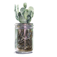 Foundry Select Cactus Mason Jar II
