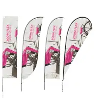 Custom Flag - Advertising Flags - Teardrop, Feather Flag, Double-Sided, Graphics, Cross Base, Bow, Rectangle and more