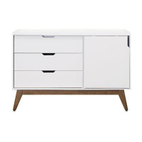 Corrigan Studio Latitude Run® Saddie Dresser In White