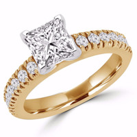 BAGUE DE MARIAGE À DIAMANT 1.15 CARAT / ENGAGEMENT DIAMOND RING 1.15 CARAT