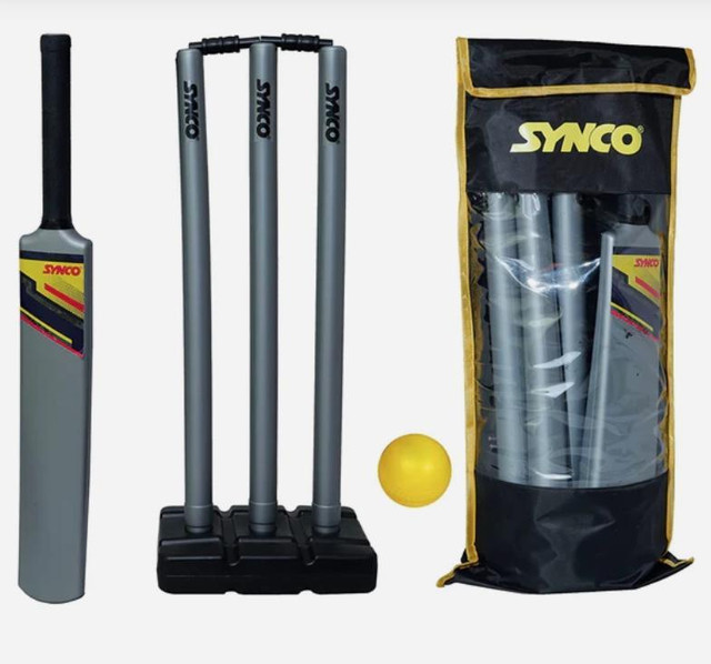 Cricket Set Synco Brand (High Quality Plastic) - $49.00 in Other in Toronto (GTA)