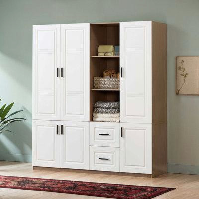 Latitude Run® Solid + Manufactured Wood Armoire in Other
