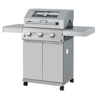 Monument Grills Monument Grills 35000 3-Burner Propane Gas Grill In Stainless With LED Controls
