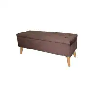 Everly Quinn Upholstered Storage Bench - 75% Off
