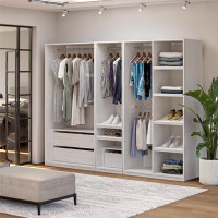 Ebern Designs Barbarella 93.32" Closet System