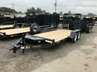 5 Ton Miska Low Bed Float Trailers - Canadian Made