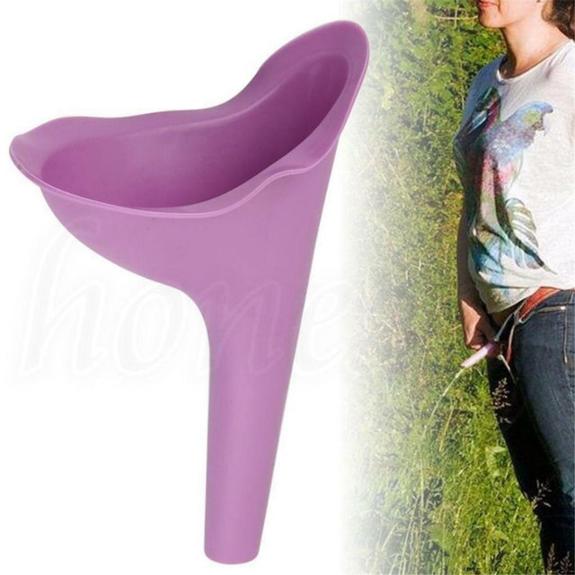 NEW WOMANS PORTABLE URINAL OUTDOOR CAMPING STAND UP PEE URNIATION P34884 in Other in Alberta - Image 2