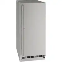 U-Line 100 Can Outdoor Rated 15" Convertible Beverage Refrigerator