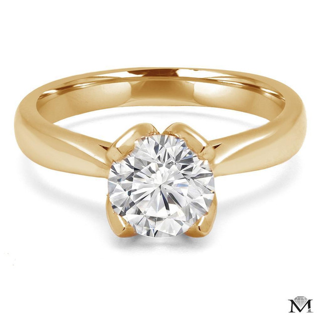 BAGUE EN OR DIAMANT SOLITAIRE 1.20 CT / SOLITAIRE DIAMOND ENGAGEMENT RING IN 14K GOLD 1.20 CARAT in Jewellery & Watches in Greater Montréal