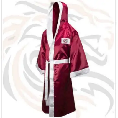 Boxing Gown , Boxing Robes Full Length with Hood only @ BENZA SPORTS