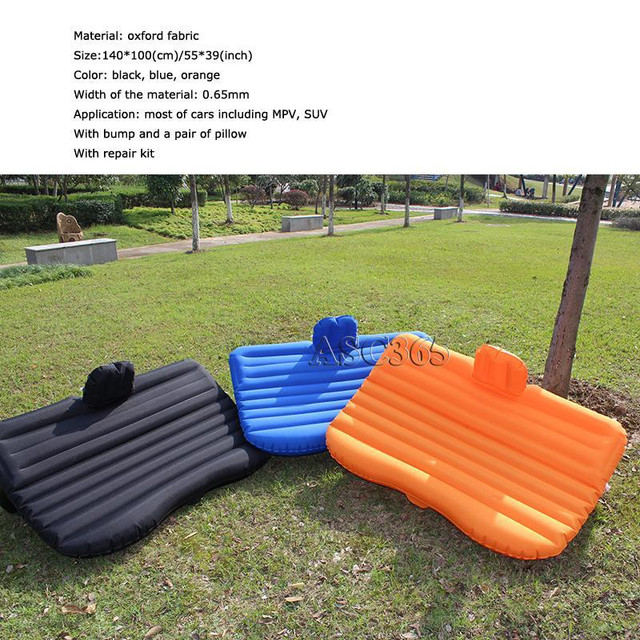 Clearance ! Orange Color Car Back Seat Air Mattress Rest Inflatable Bed Outdoor Rest Preferred 251397 in Other Business & Industrial in Toronto (GTA) - Image 3
