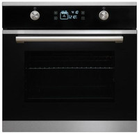 Porter&amp;Charles SOPS60GL 24 Inch Single Wall Oven Black Glass MSRP: $1,999.00 Our Price: $999.00