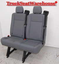 SALE-- Ford Transit Passenger Van Removable 31 in. Double Bench Jump Seat Express Cargo Camper Work VANLIFE