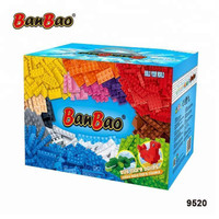 NEW 1135 PCS CREATIVE LEGO BLOCKS SET BANBAO 9520LB