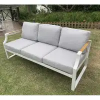 Winston Porter Ducan 73.62'''' Wide Outdoor Patio Sofa
