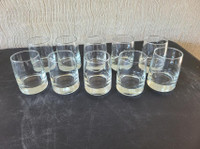 ONLINE AUCTION: 10 Tapered Whisky Glasses