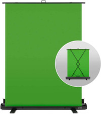 NEW COLLAPSIBLE PORTABLE GREEN SCREEN PANEL & FRAME 59209