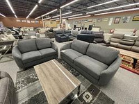 Grey Fabric Sofa Set Sale !!