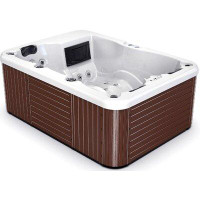 Luxuria Spas Luxuria Spas Hillcrest 3-Person 47-Jet Lounger Hot Tub With Ozonator