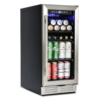 cozypony Cozypony Freestanding Beverage Refrigerator with Wine Storage