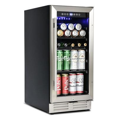 cozypony Cozypony Freestanding Beverage Refrigerator with Wine Storage in Refrigerators