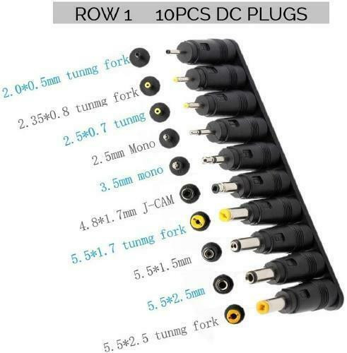 34pcs Universal DC Connector Plugs -  5.5x2.1mm Female Base - Fit for HP, Dell, IBM, Lenovo, Thinkpad, Toshiba, Acer, As in Laptop Accessories - Image 3
