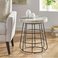Latitude Run® THICK MARBLE SIDE TABLE