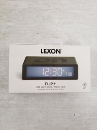 (38582-5) Lexon Flip+ LCD Alarm Clock