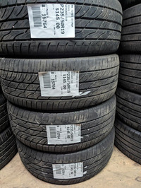 P235/50R19  235/50/19  TOYO VERSADO CUV ( all season summer tires ) TAG # 15764