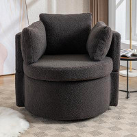 sungrill Storage Swivel Accent Chair Armchair for Living Room