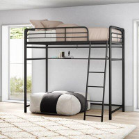 Mack & Milo™ Adonis Twin Loft Bed with Shelves by Mack & Milo™