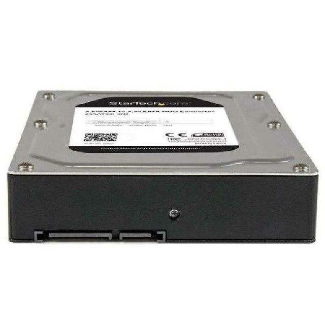 StarTech  2.5” to 3.5” SATA Aluminum Hard Drive Adapter Enclosure with SSD / HDD Height up to 12.5mm - 25SAT35HDD in System Components in Québec - Image 4