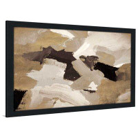 Orren Ellis 'Muted Abstract II' Framed Acrylic Painting Print on Acrylic
