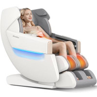 Inbox Zero 4D Full Body Massage Chair Zero Gravity Shiatsu Recliner With SL Track,AI Voice