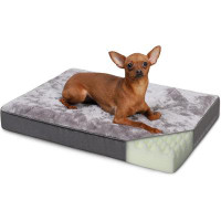 Tucker Murphy Pet™ Orthopedic Dog Bed Waterproof Deluxe Plush Dog Beds With Removable Washable Cover Anti-Slip Bottom Pe