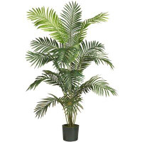 Highland Dunes Grover 54.5" Artificial Palm Tree in Planter
