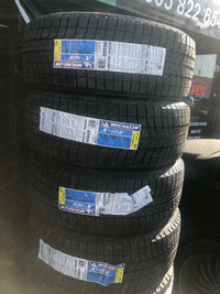 FOUR NEW 205 / 50 R17 MICHELIN XICE XI3 TIRES
