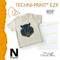 25pcs 8.5x11 EZP Laser Transfer Paper for light color fabric, HTV, Heat transfer paper