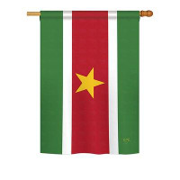 Breeze Decor Suriname 2-Sided Polyester House Flag