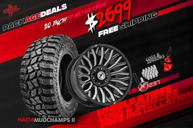 Largest Selection of Off-Road Wheels in Canada! FREE SHIPPING ALL OVER CANADA! in Tires & Rims in Calgary - Image 2