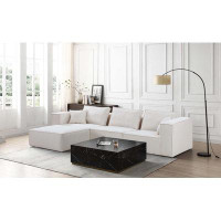 Ebern Designs Megraaj 129.13'' Upholstered Sofa
