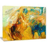 Design Art Abstract Collage - Wrapped Canvas Print